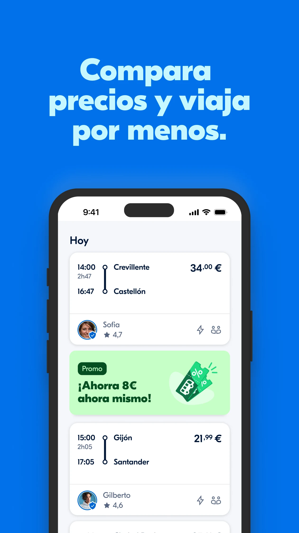 BlaBlaCar: Carpooling and Bus screenshot